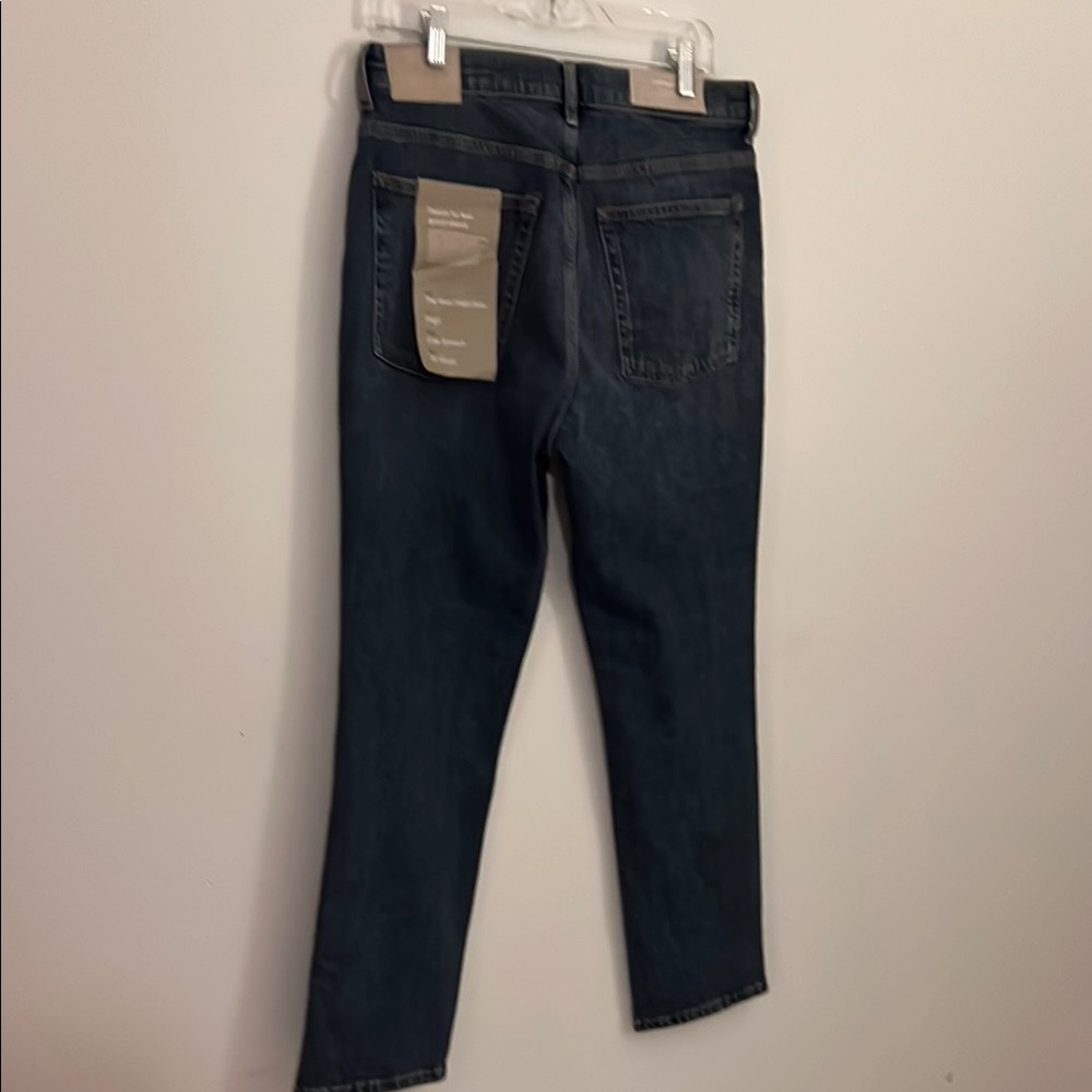 Everlane The Way-High Slim Jeans | Size 30 Short | High Rise | Dark Wash | NWT - Picture 9 of 9